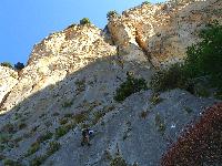 C.Ferlito e M.Flaccavento durante una ripetizione di Memè mon amour-Rocca Calanna-Rocche del Crasto (Me)